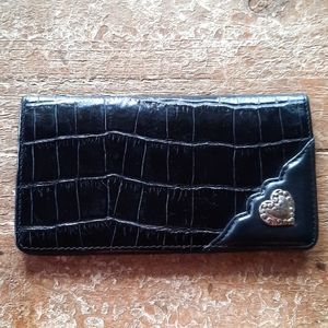 Brighton black leather wallet
